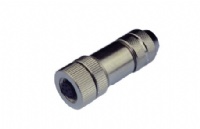 M12 Connector(3Pin,4Pin,Female,Straight),Shield