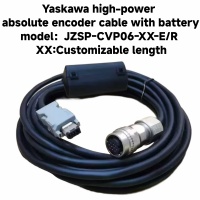 Yaskawa high-power absolute encoder cable with battery